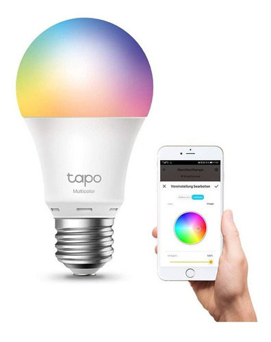 Lámpara Led Smart Wi-fi Tp-link Tapo L530e Cambios De Color