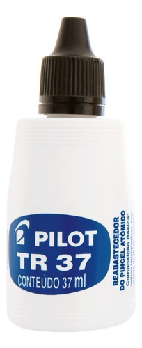 Kit Tinta Para Pincel Atômico Tr 37 Pilot 37ml Preta C/5 Un