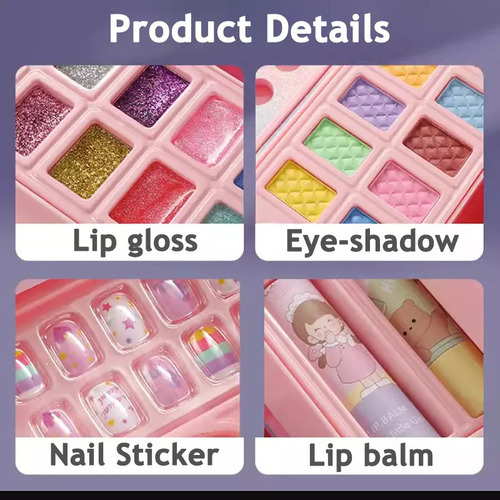 Kit De Maquillaje No Tóxico Real Girls