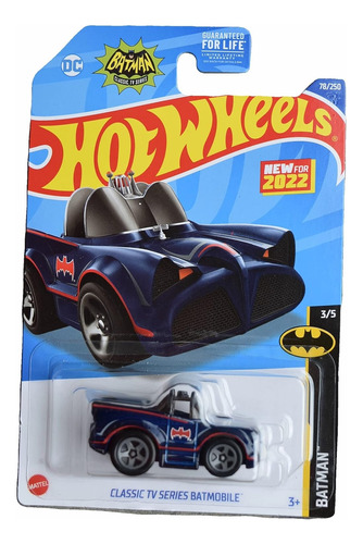 Batman Hot Wheels Classic Tv Series Batmobile