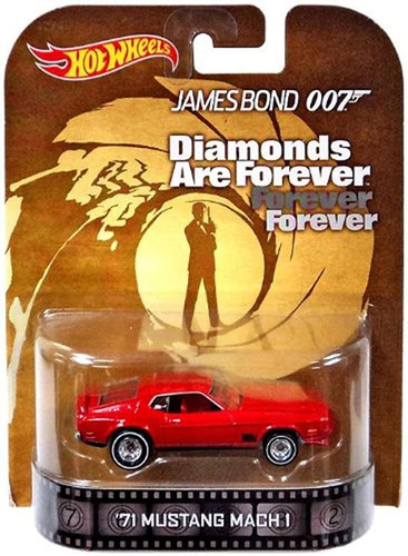 Hot Wheels Retro Entertainment '71 Mustang Mach James Bond 