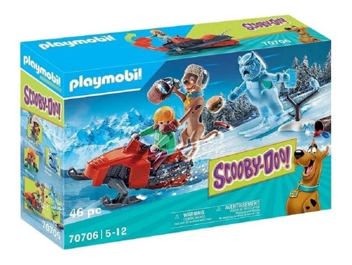 Playmobil Scooby Doo Aventura Fantasma Da Neve 2570 Sunny