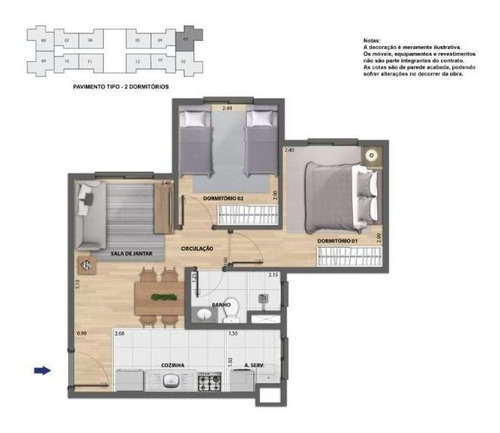 Apartamento Com 2 Dormitórios À Venda, 40 M² Por R$ 225.000,00 - Barra Funda - São Paulo/sp - Ap8779