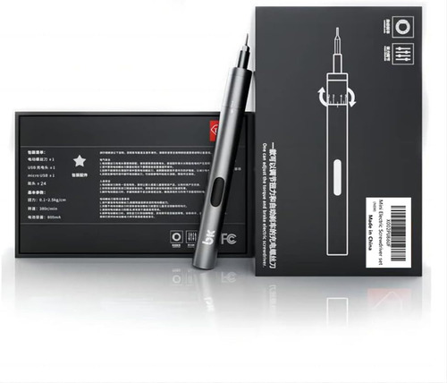 W Mini Destornillador Electrico Portatil Recargable Willdone