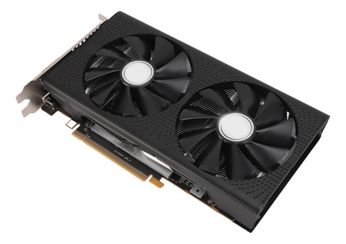 Tarjeta Gráfica De 256 Bits Con Doble Ventilador Para Rx580