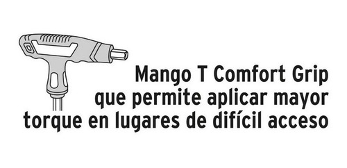 Juego De 8 Llaves Torx Extralargas Con Mango T,truper 100935