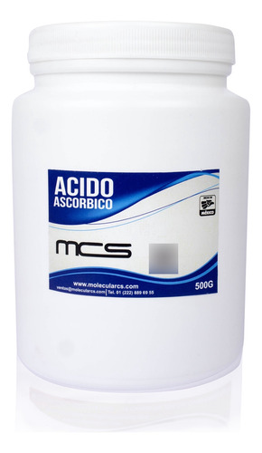 Acido Ascórbico 500 G Cocina Molecular