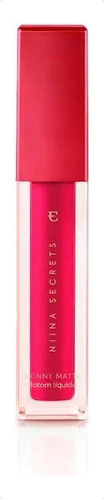 Eudora - Niina Secrets Skinny Matte Batom Pink Peônia 5ml Cor Incolor