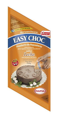 Baño De Chocolate Easy Choc Mapsa X 150 Gr - Ciudad Cotillón