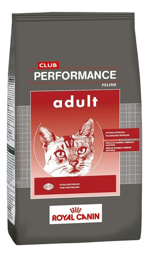 Alimento Royal Canin Club Performance Royal Canin para gato adulto sabor mix en bolsa de 7.5 kg