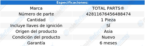 Cilindro De Encendido K25/k2500 Pickup L6 4.1l 73 Al 74