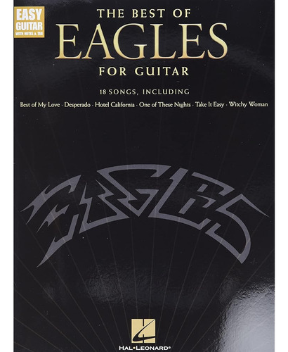 Lo Mejor De Eagles For Guitar - Edición Actualizada (easy Gu