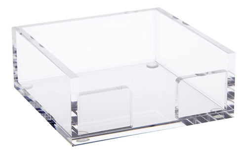 Porta Notas Adhesivas Acrílico Transparente Para Organiza...