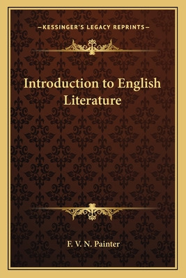 Libro Introduction To English Literature - Painter, F. V....