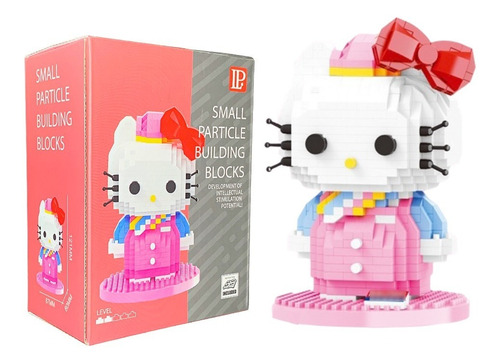 Rompecabezas 3d Mini Blocks Hello Kitty Bloques Armables