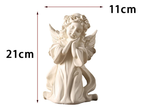 Estatua De Ángel De Resina, Adorno, Escultura De Estilo A