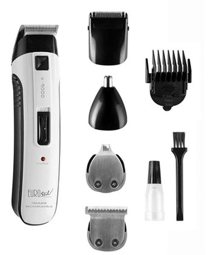 Máquina Patillera Inalambrica Barber + Kit Planchita Secador