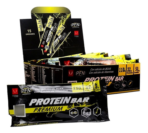 Box 15 Barras Protein Bar Premium Avellana - Pfn