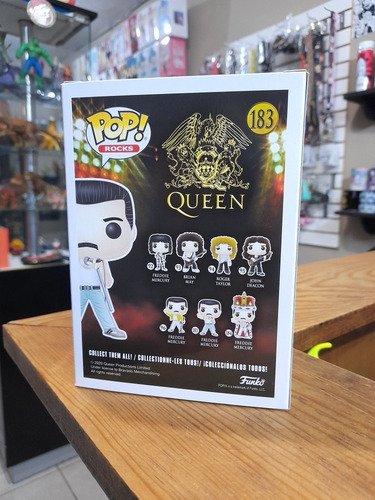 Funko Pop Freddie Mercury 183 Queen (Usado)