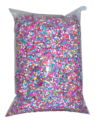 25 Bolsa Confeti Bolsa 1 Kg Confetti Papel Multicolor Barato