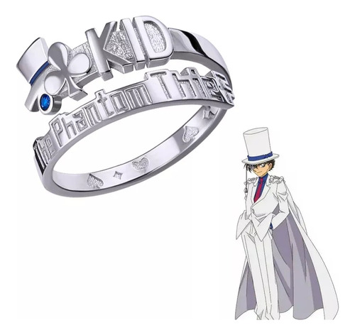 Detective Conan - Anillo Kid Phantom Thie Regalo Pareja Amor