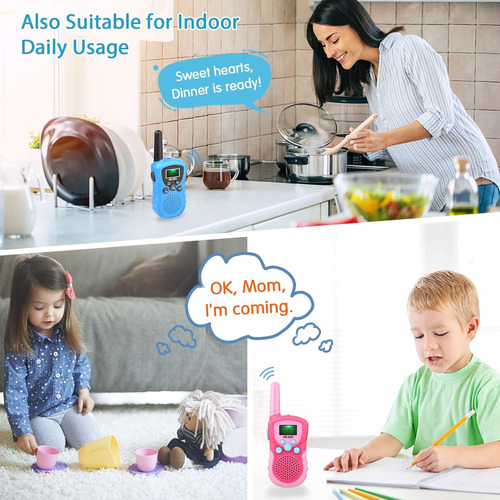 Walkie Talkie Para Radio Portátil Bidireccional Toys, Máx. 3