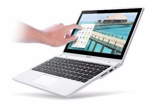 Mini Laptop Acer Chromebook C720p-2600 Touch 2014 Blanca (Usado)