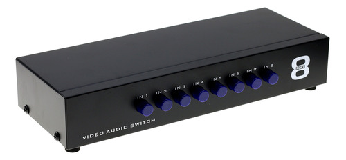 Optimal Tienda 8-way Composite Video Audio Selector De Conmu