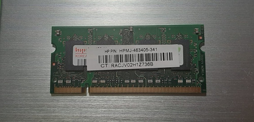 Hynix 1gb 6400s 666 12 Pc2-640 Hymp112s64cp6-s6-ab-c (Usado)
