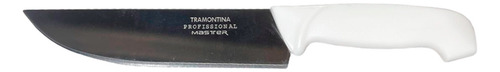 Cuchillo Cocina Carnicero 10 Pulgadas Tramontina Acero Inox Blanco