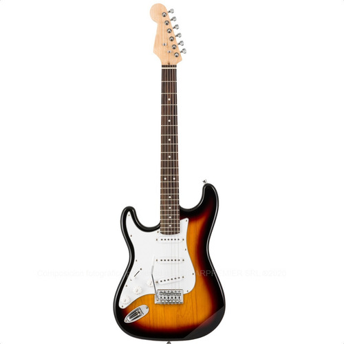 Guitarra Electrica Rock Zurdo Ampli 10w Funda Cable Envio