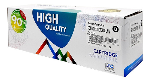 Cartucho Compatible Para Impresora Ce410/cc530/cf380x Univ 