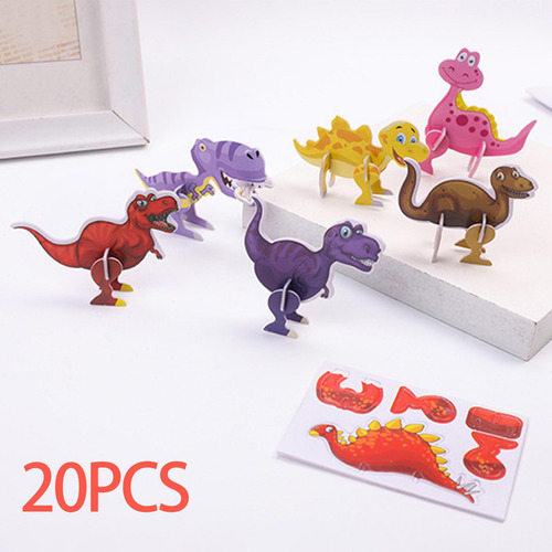3 Paquete De 2 A 6 Rompecabezas 3d Para 3 Piezas