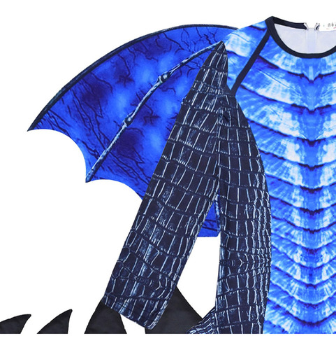 Disfraz De Dragón Mortal Viste A La Ropa Decoración Sg