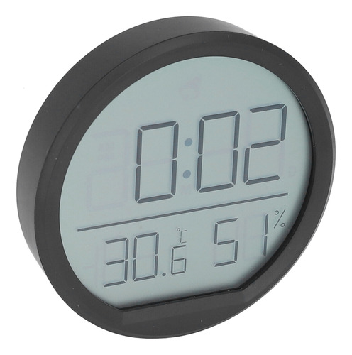 Reloj Despertador Digital Con Termómetro Higrómetro Para Int
