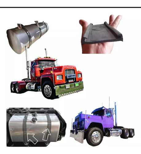 Goma Para Tanques De Gasoil Para Camiones Y Gandolas 