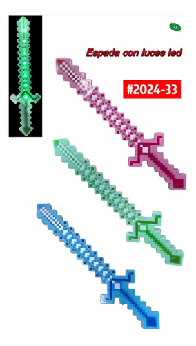 Espada Con Luces Led #2024-33