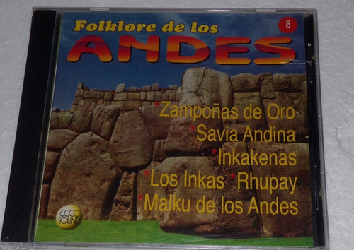 Zampoñas De Oro Savia Andina Inkakena Cd Nuevo Sellado Kktus