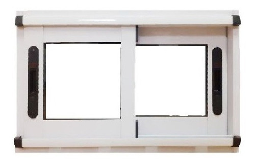 Ventana Modena De Aluminio Blanca 100x60 V4mm