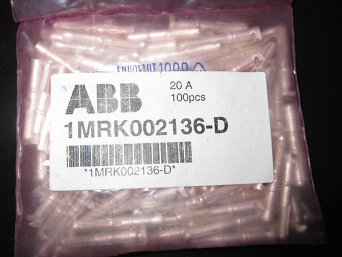 Abb Combiblex Contacto Socket Abb 1mrk002136-d 20 Ampers