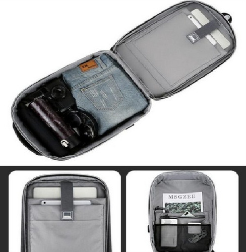 Mochila Mer Antirrobo Con Clave Usb