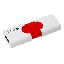 Pendrive Kingston 2.0 Dt106 8gb Rojo ¡oferta!