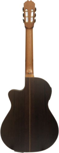 Guitarra Electroacustica La Alpujarra 300kec Negra Mate