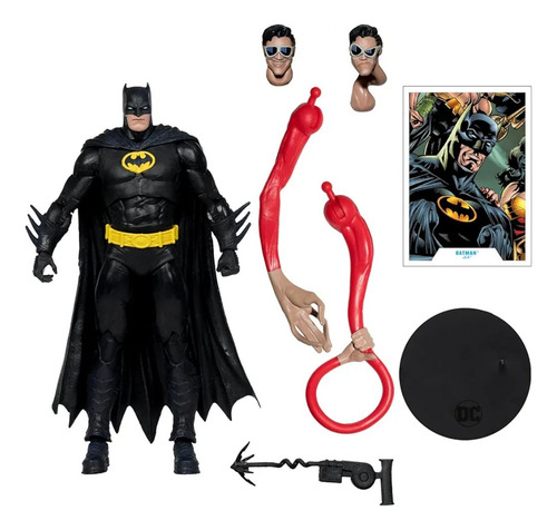 Batman- Jla- Dc Multiverse- ( Collect To Build Plastic Man) (Usado)