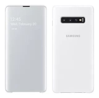 Case Samsung S-view Flip Cover Para Galaxy S10 Plus