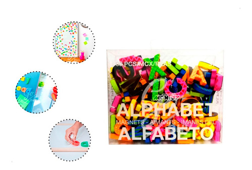 Abecedario Magnético Alfabeto 90 Pcs Fomy Fomi