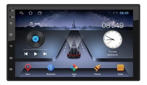 Car Player Pantalla Táctil Usb Bt Wifi Mirror Link Radio Coc