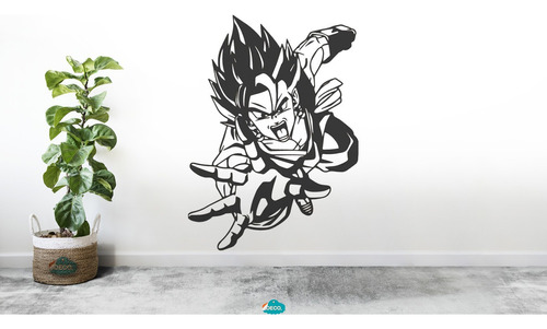 Vinil Dragon Ball Z Calcomania Sticker De Pared Deco®