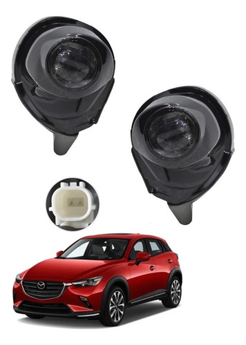 Faro De Niebla Mazda Cx3 2019 Derecho De Led