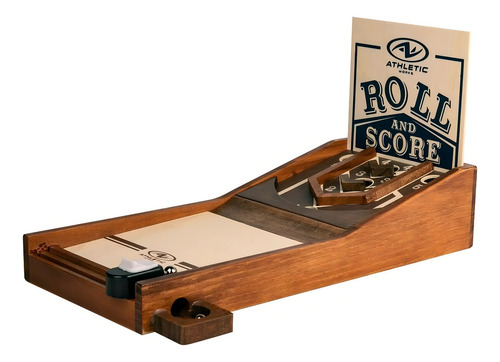 Mini Mesa De Juegos Roller Ball Score Madera 39 Cm (chica)